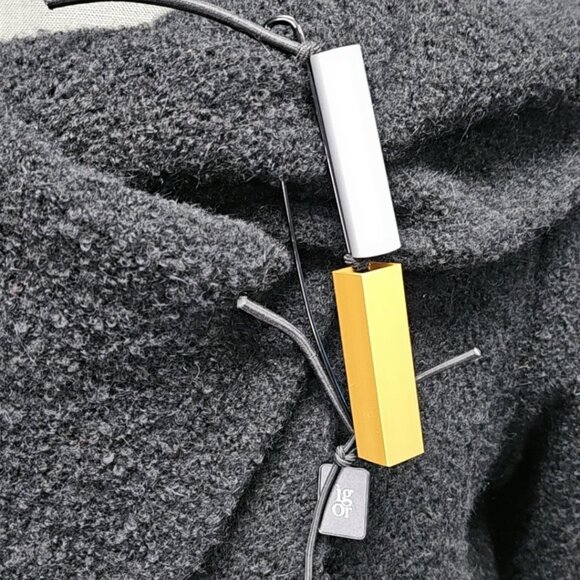 Igor Coat with Faux Fur Bottom - Picture 3 of 5